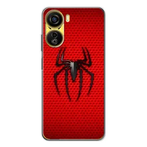 Чехол Супергерой Человека Паука на ZTE Nubia Neo 5G (Паук марвел)