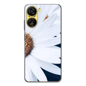 Чехол с ромашками на ZTE Nubia Neo 5G (Пол ромашки)
