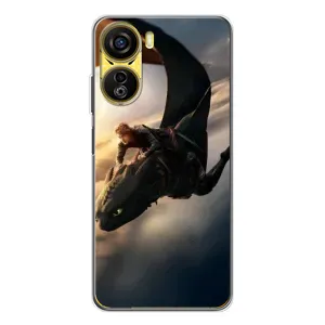 Чехол дракон Беззубик для ZTE Nubia Neo 5G (Полет Беззубика)