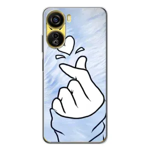 Чехлы (Знак сердечка) на ZTE Nubia Neo 5G (Сердечка знак)