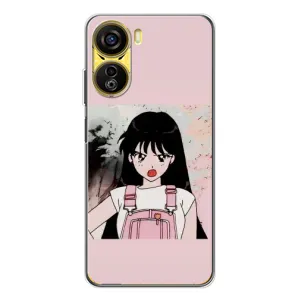 Чехол с персонажами АНИМЕ на ZTE Nubia Neo 5G (Сейлор Марс)