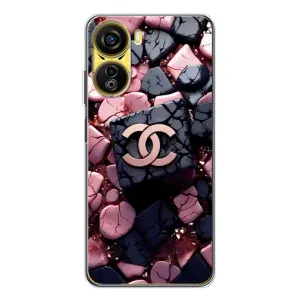 Чехол (Dior, Prada, YSL, Chanel) для ZTE Nubia Neo 5G (Шанель)