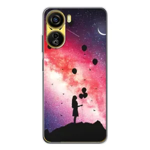 Силиконовые Чехлы Любимому человеку для ZTE Nubia Neo 5G (Шарики в небе)
