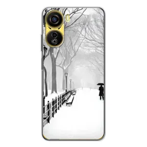 Чехлы на Новый Год ZTE Nubia Neo 5G (Снегом замело)