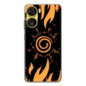 Купить Чехлы на телефон с принтом Anime для ZTE Nubia Neo 5G (Солнце Наруто)