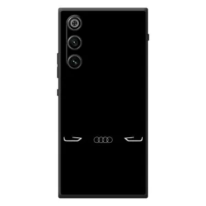 Силиконовый бампер с картинкой машины на ZTE Nubia RedMagic 10 Air (Силует Audi)