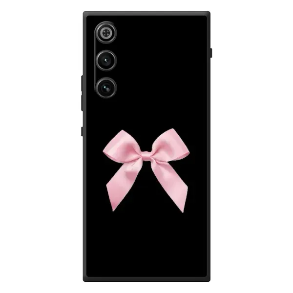 Чехол с рисунком «Бант на черном» для ZTE Nubia RedMagic 10 Air Чехол с рисунком «Бант на черном» для ZTE Nubia RedMagic 10 Air