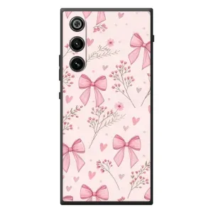 Чехол банты для ZTE Nubia RedMagic 10 Air (Банты с цветами)