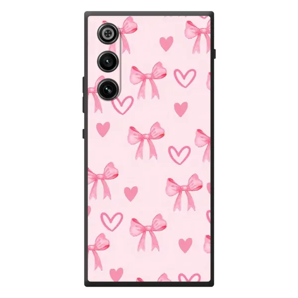 Чехол с рисунком «Бантики и сердечки» для ZTE Nubia RedMagic 10 Air Чехол с рисунком «Бантики и сердечки» для ZTE Nubia RedMagic 10 Air
