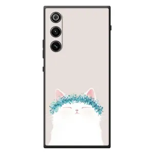 Чехол на тематику: Коты для ZTE Nubia RedMagic 10 Air (Белый котик)