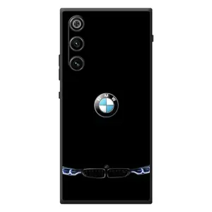 Силиконовый бампер с картинкой машины на ZTE Nubia RedMagic 10 Air (Черный BMW)