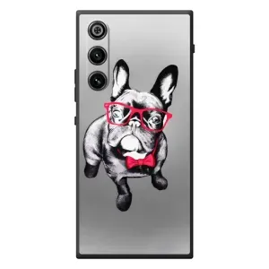 Чехол (ТПУ) Милые собачки для ZTE Nubia RedMagic 10 Air (Бульдог в очках)