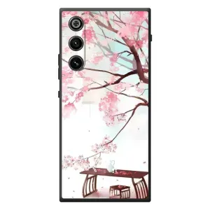 Чехол с принтом САКУРЫ на ZTE Nubia RedMagic 10 Air (Чайная церемония)