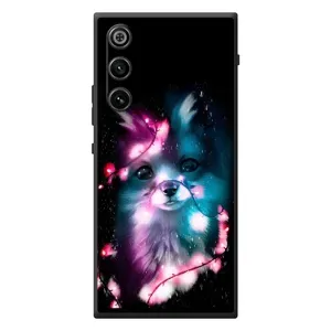 Чехол с Лисичкой для ZTE Nubia RedMagic 10 Air (Черная Лиса)
