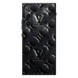 Текстурный Чехол Louis Vuitton для ЗИТИ Нубия РэдМаджик 10 Эир (Черный ЛВ)