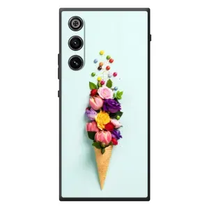 Чехлы с тематикой "ЦВЕТЫ" на ZTE Nubia RedMagic 10 Air (Цветок-мороженное)