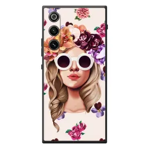 Чехол с картинкой Модные Девчонки ZTE Nubia RedMagic 10 Air (Девушка в очках)