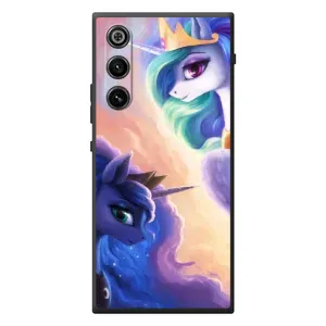 Чехол Unicorn на ZTE Nubia RedMagic 10 Air (Единорожки на тучках)