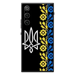 Силиконовый Чехол на ZTE Nubia RedMagic 10 Air (Герб и вышыванка)