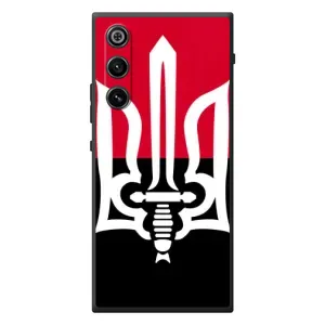 Чехлы УПА (Красно-Чёрный) на ZTE Nubia RedMagic 10 Air (Герб Украины)