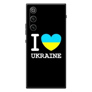 Чехол с Украинской символикой на ЗИТИ Нубия РэдМаджик 10 Эир (I Love Ukraine)