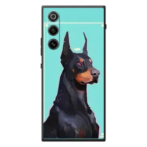 Чехол ДОБЕРМАН для ZTE Nubia RedMagic 10 Air (Король доберман)