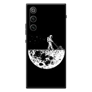 Силиконовый Чехол с принтом "Космонавты" на ZTE Nubia RedMagic 10 Air (Космонавт)