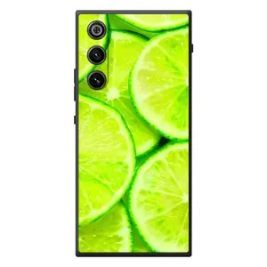 Чехол с изображением вкусной еды для ZTE Nubia RedMagic 10 Air (Лайм)