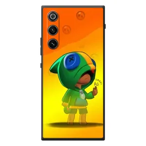 Чехол Бравл Старс для ZTE Nubia RedMagic 10 Air (LEON в кофте)
