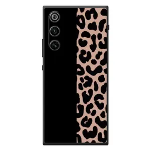 Чехол с леопардовым принтом на ZTE Nubia RedMagic 10 Air (Леопардовый фон)