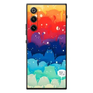 Силиконовый чехол с котиком для ZTE Nubia RedMagic 10 Air
