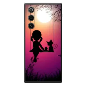 Девчачий Чехол для ZTE Nubia RedMagic 10 Air (На качели)