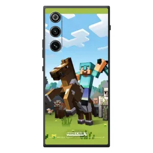 Чехлы для ZTE Nubia RedMagic 10 Air (Персонажи Майн Крафт) (На коне)