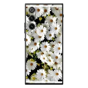 Чехол с ромашками на ZTE Nubia RedMagic 10 Air (Рамка в ромашках)