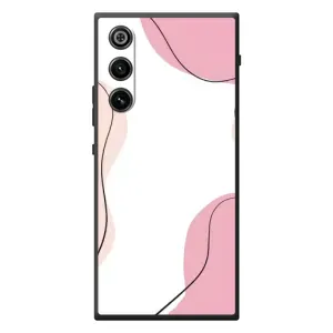 Чехол цветочный дизайн для ZTE Nubia RedMagic 10 Air (Розовый фон)