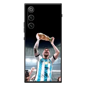 Чехлы Лео Месси Аргентина для ZTE Nubia RedMagic 10 Air (Счастливый Месси)