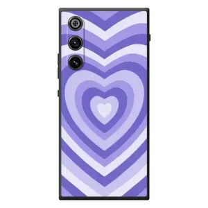 Чехлы с тематикой "Маленькие Сердечки" на ZTE Nubia RedMagic 10 Air (Сердце фиолет)