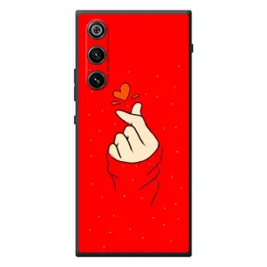 Чехлы (Знак сердечка) на ZTE Nubia RedMagic 10 Air (Сердце на красном)