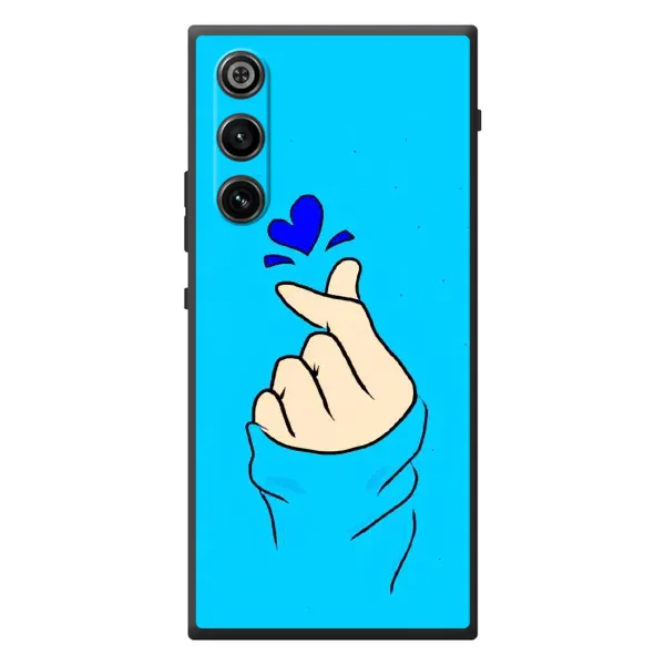 Чехол с рисунком «Сердце на синем» для ZTE Nubia RedMagic 10 Air Чехол с рисунком «Сердце на синем» для ZTE Nubia RedMagic 10 Air