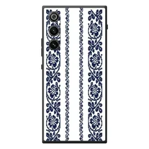 Силиконовый Чехол на ZTE Nubia RedMagic 10 Air с картинкой Вышиванки (Синяя вышиванка)