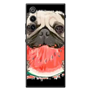 Чехол (ТПУ) Милые собачки для ZTE Nubia RedMagic 10 Air (Смешной Мопс)
