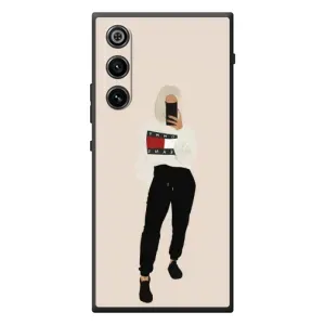Силиконовый Чехол на ZTE Nubia RedMagic 10 Air с картинкой Стильных Девушек (Стильная)
