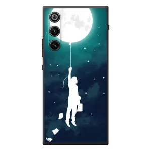 Чехол (ТПУ) с планетами на ZTE Nubia RedMagic 10 Air (To The moon)