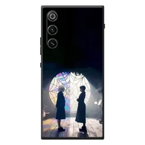 Чехлы с принтом Уэнсдей на ZTE Nubia RedMagic 10 Air (Уэнсдей и Энди)
