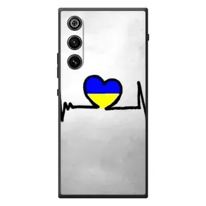 Силиконовый Чехол на ZTE Nubia RedMagic 10 Air (Я-Украина) (Украинская кардиограмма)