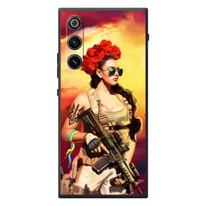ЗСУ Чехлы (TPU) для ZTE Nubia RedMagic 10 Air (Женщина солдат)