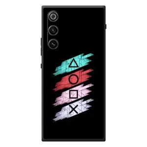 Чехол КИБЕРСПОРТ для ZTE Nubia RedMagic 10 Air (Значки Sony)