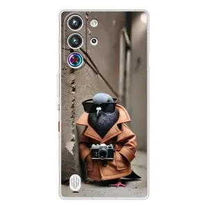 Чехол с мемами тралалело тралала для ZTE Nubia RedMagic 10 Pro Plus (Шпиониро голубио)