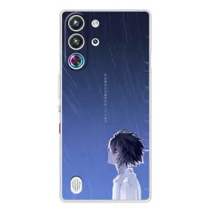 Чехол с персонажами АНИМЕ на ZTE Nubia RedMagic 10 Pro (Anime L)