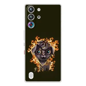 Чехлы на военную тематику для ZTE Nubia RedMagic 10 Pro (Бавовна мем)